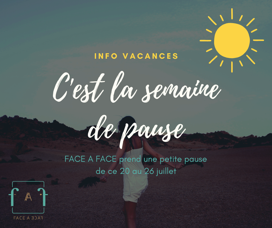 C&rsquo;est le moment pour moi de prendre quelques jours de vacances.
