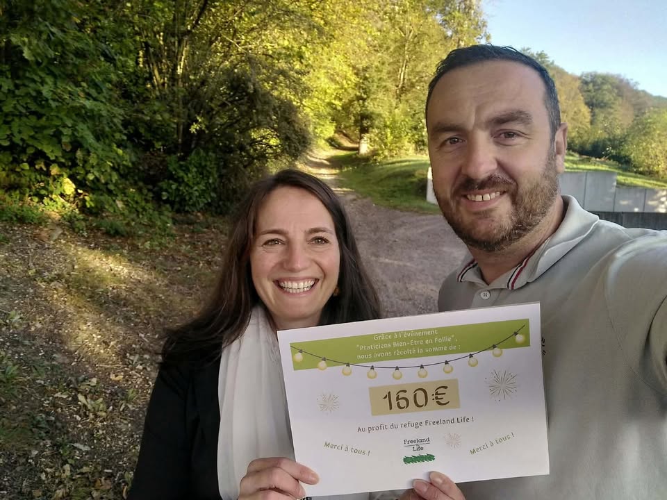 Les « Praticiens Bien-Être en Follie » reversent les bénéfices au refuge pour animaux Freeland Life