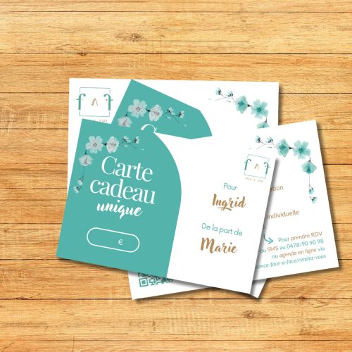 Offrez une séance Face à Face : les cartes cadeaux sont disponibles